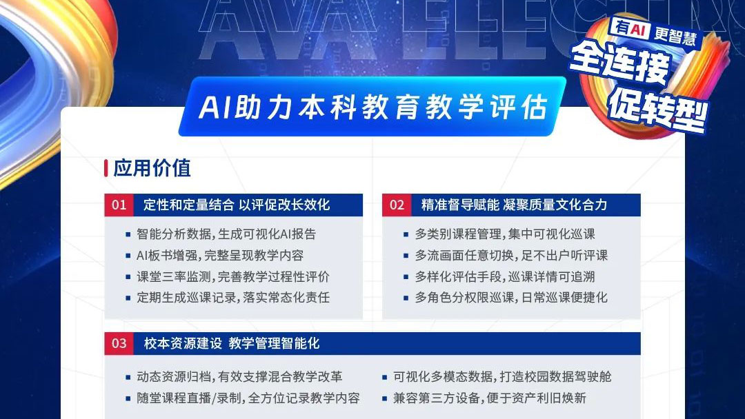 攜手多所高校！奧威亞AI助力本科教育教學(xué)審核評估開展
